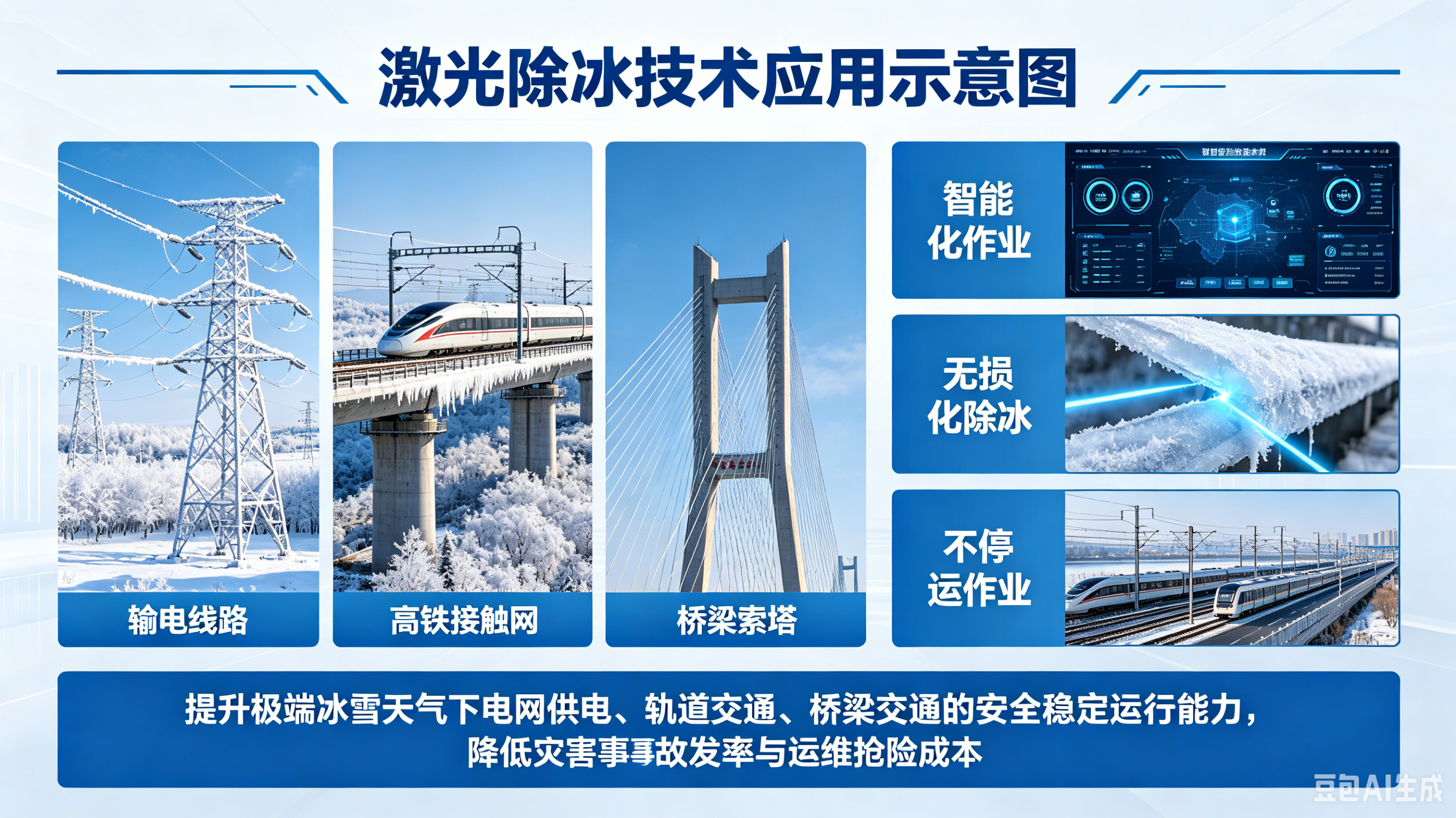 电力/交通激光除冰解决方案