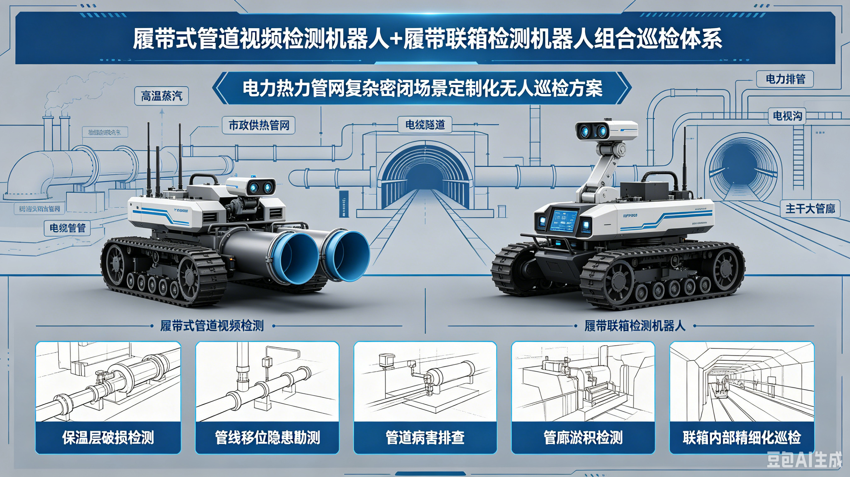 电力热力管道智能安全排查解决方案
