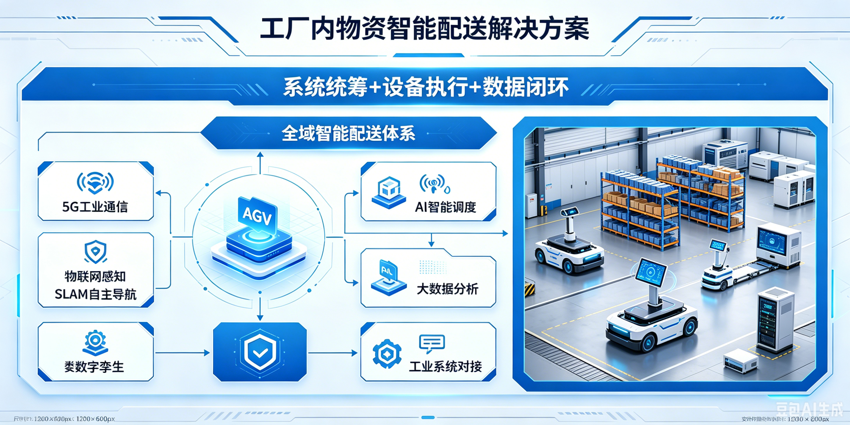 工厂内物资智能配送整体解决方案
