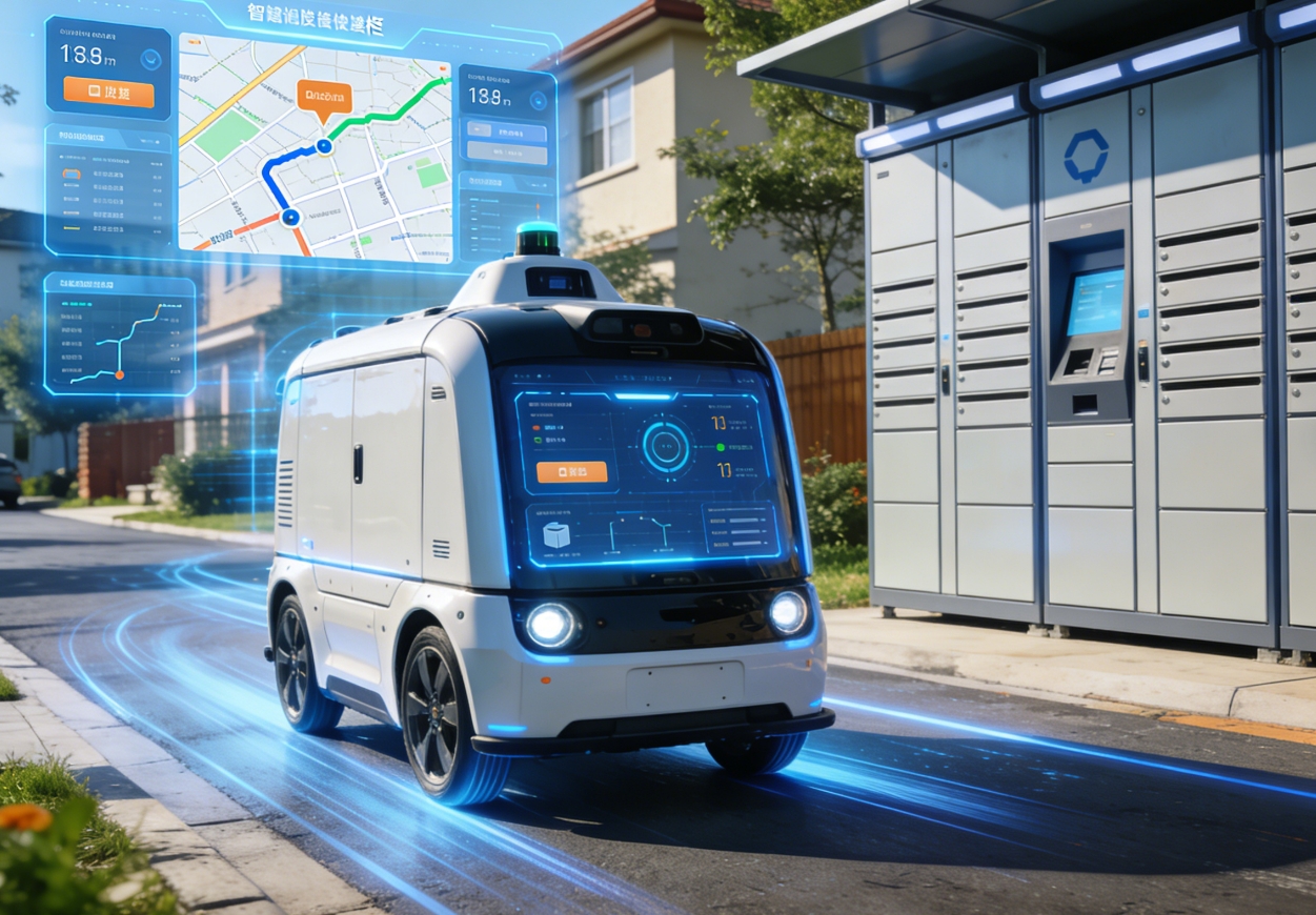 智能末端机器人配送全场景解决方案