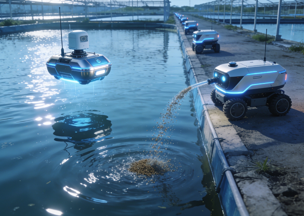 智能机器人水产养殖全流程运维解决方案