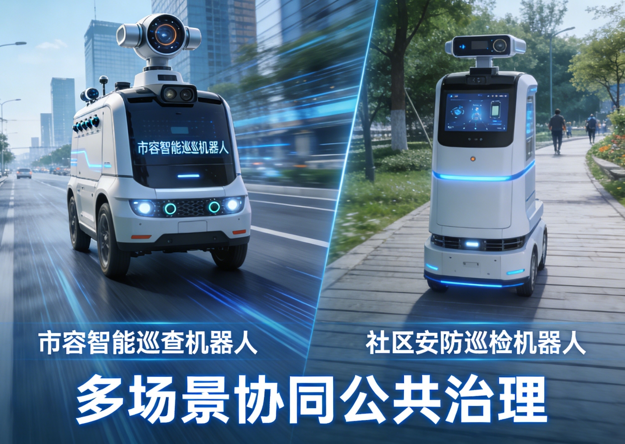 智能机器人公共治理多场景协同解决方案