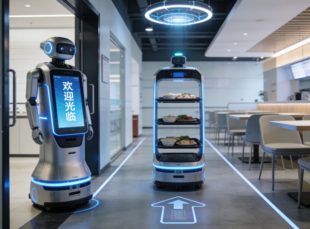 智能餐饮机器人全流程服务解决方案
