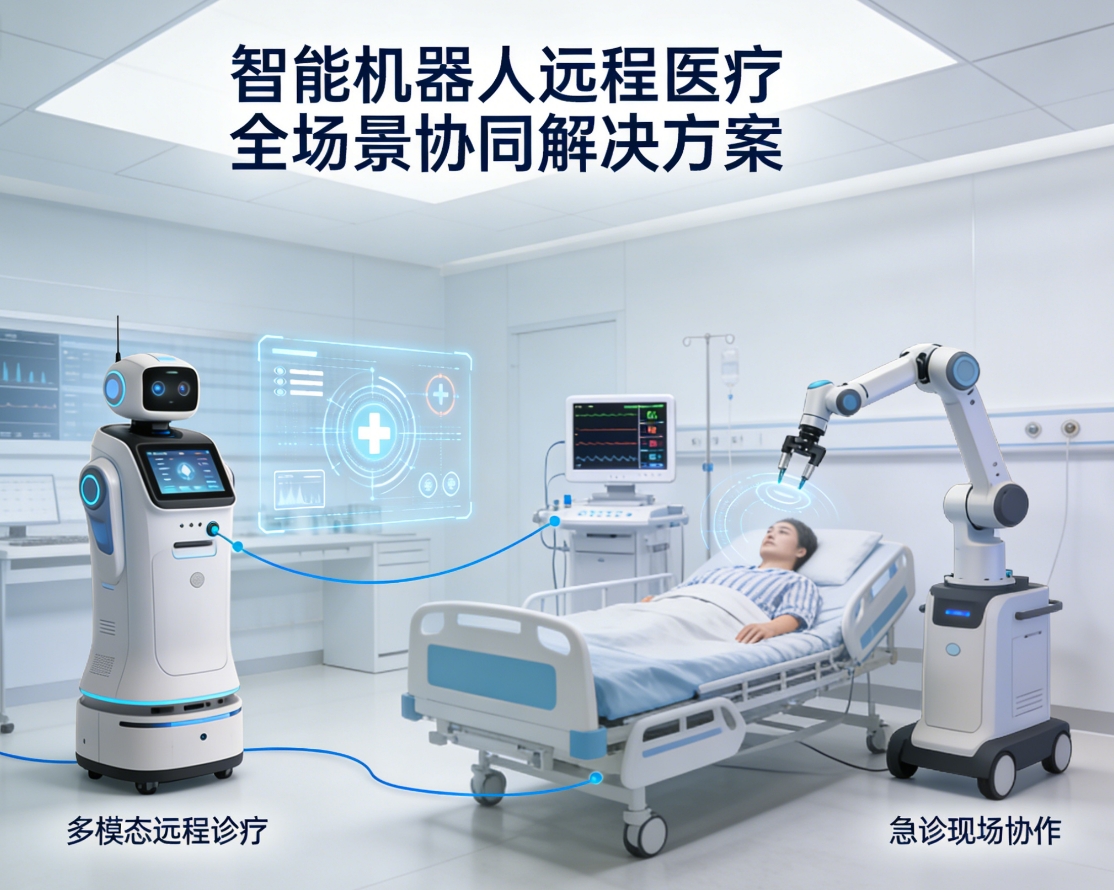 机器人远程医疗全场景协同解决方案
