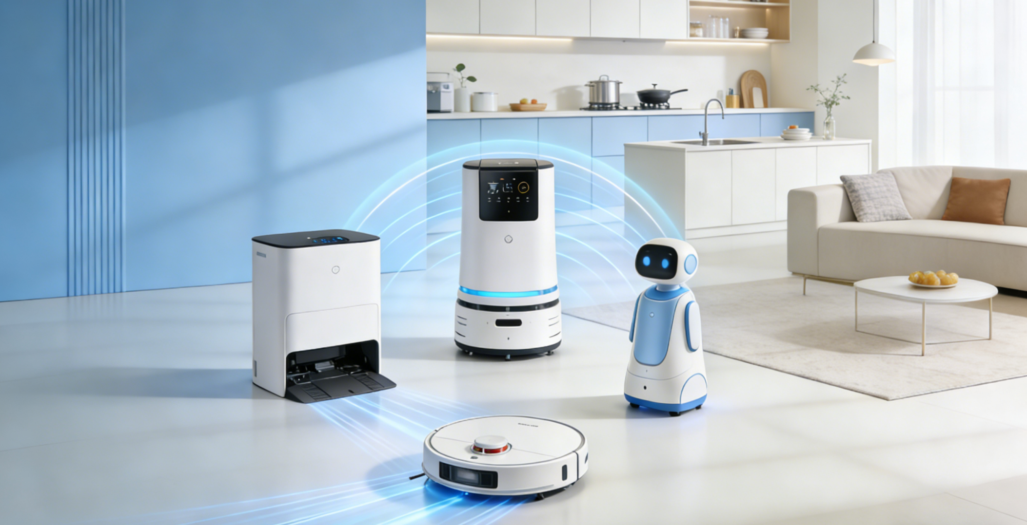 “智享洁净家”全能家务机器人一体化服务方案