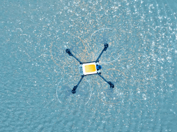 渔业无人机投饵解决方案：