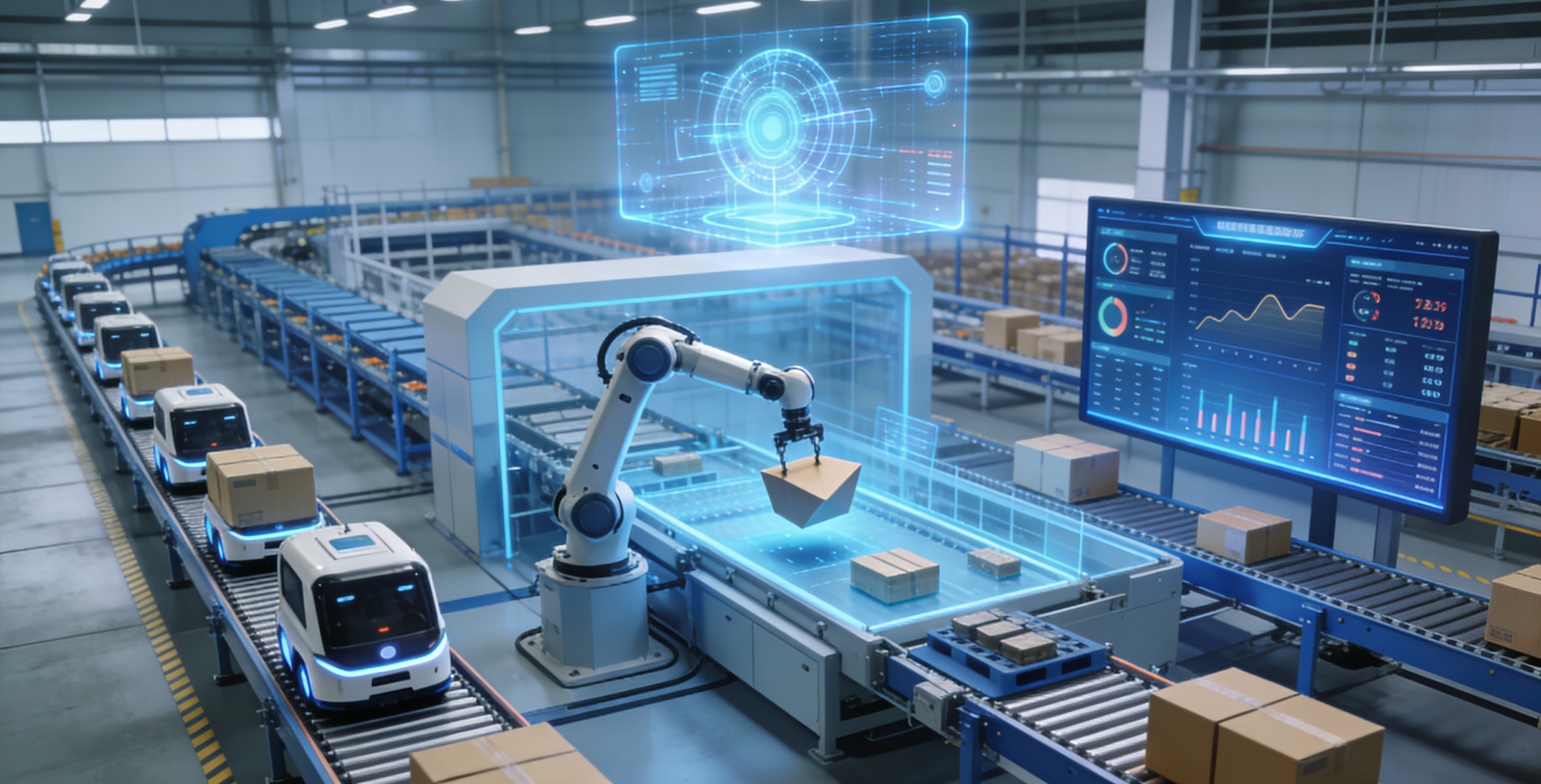 智分拣・速配达 机器人分拣行业一体化解决方案