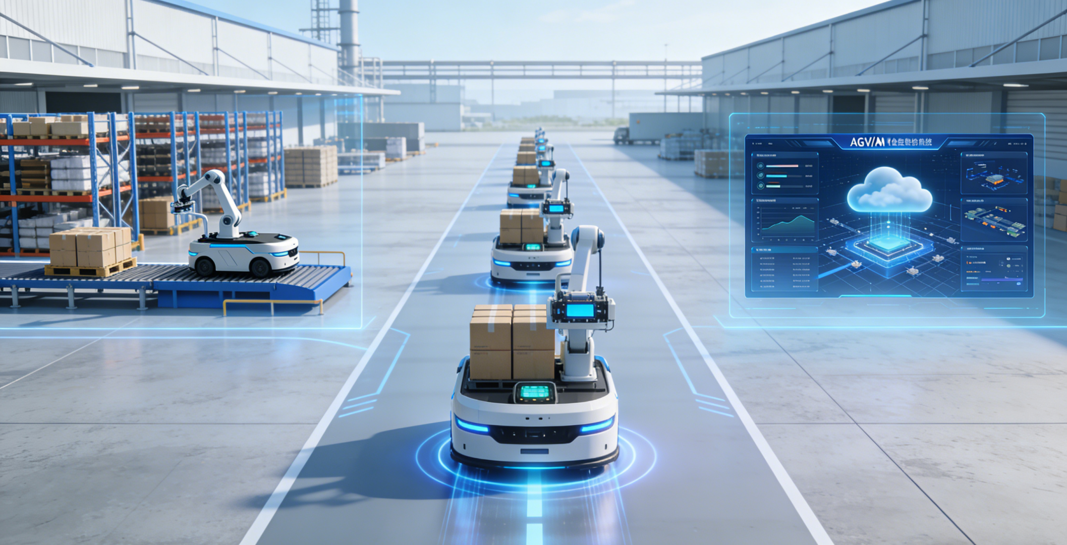 智运达・全链通 机器人运输行业一体化解决方案