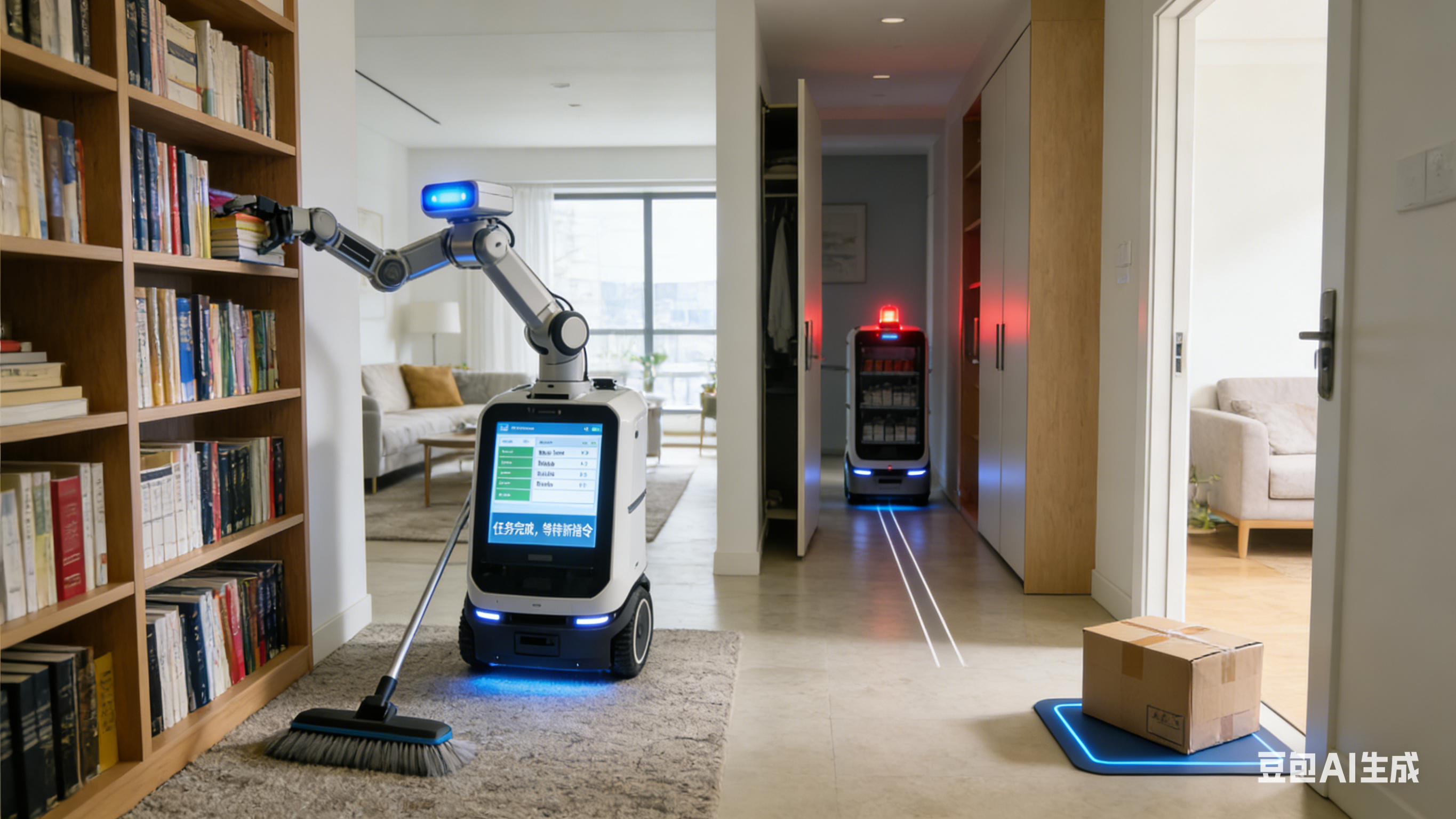 机器人自主开展家务劳动解决方案