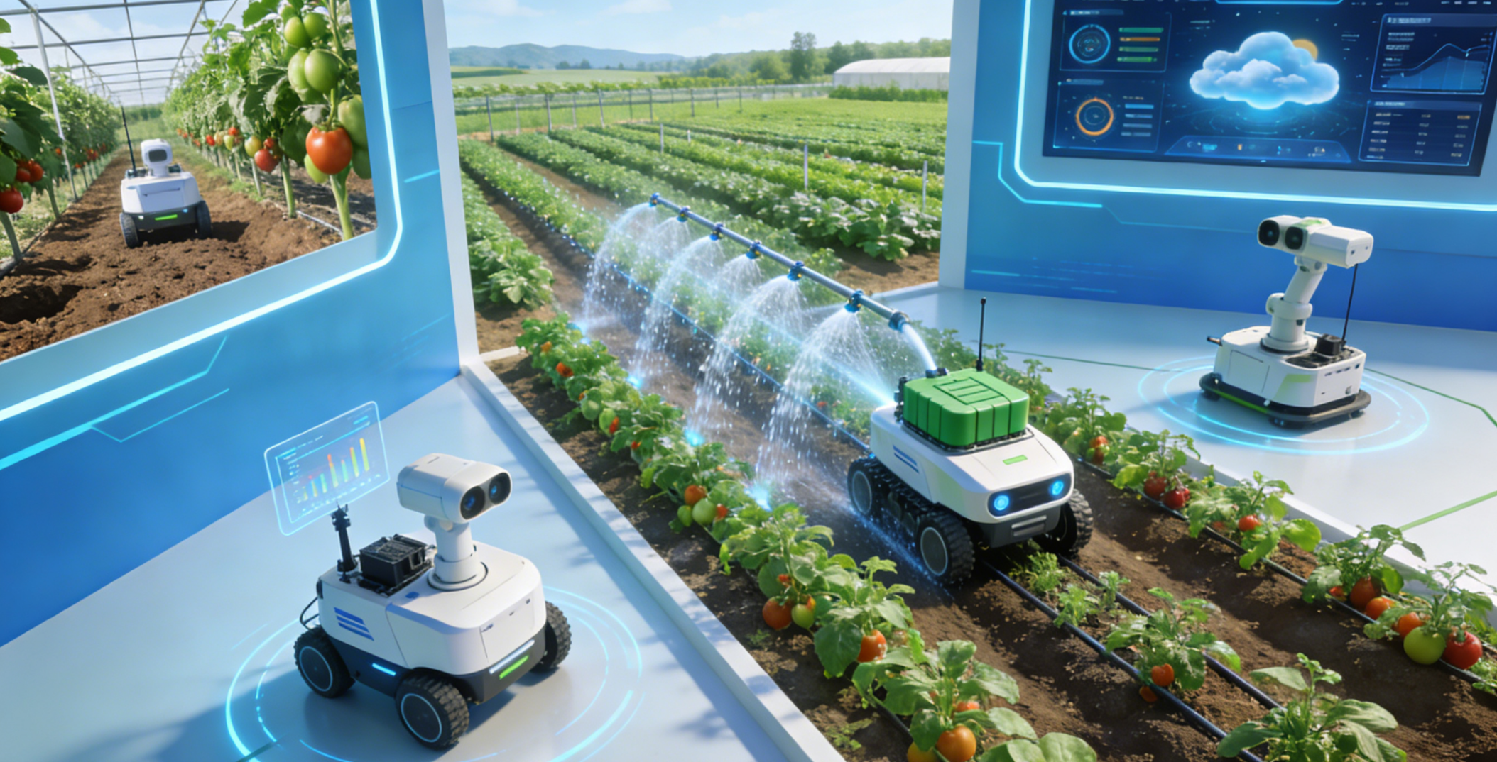 智灌农芯・润禾通 机器人智能灌溉一体化解决方案