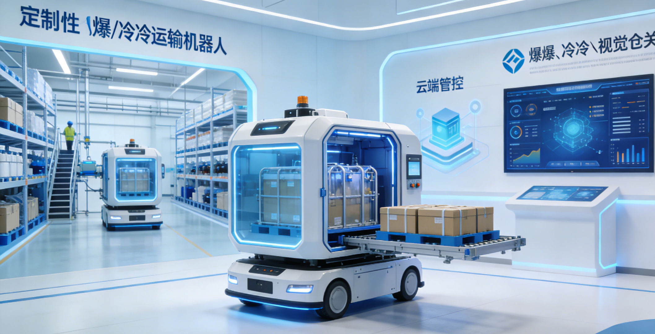 智运特护・安捷通 机器人特殊物流一体化解决方案