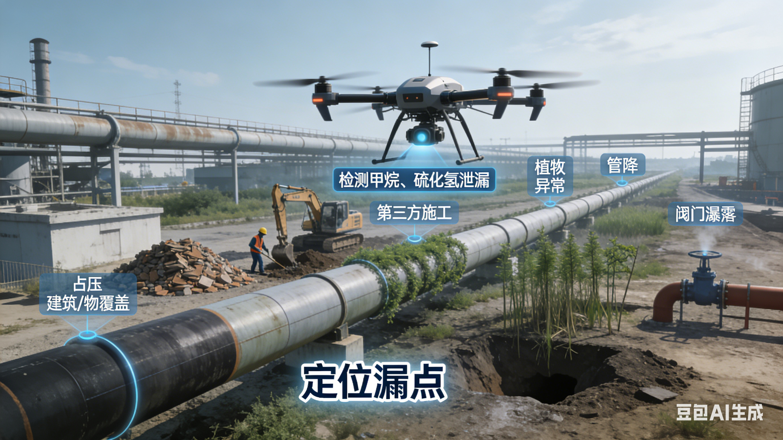 无人机在油气能源场景应用解决方案