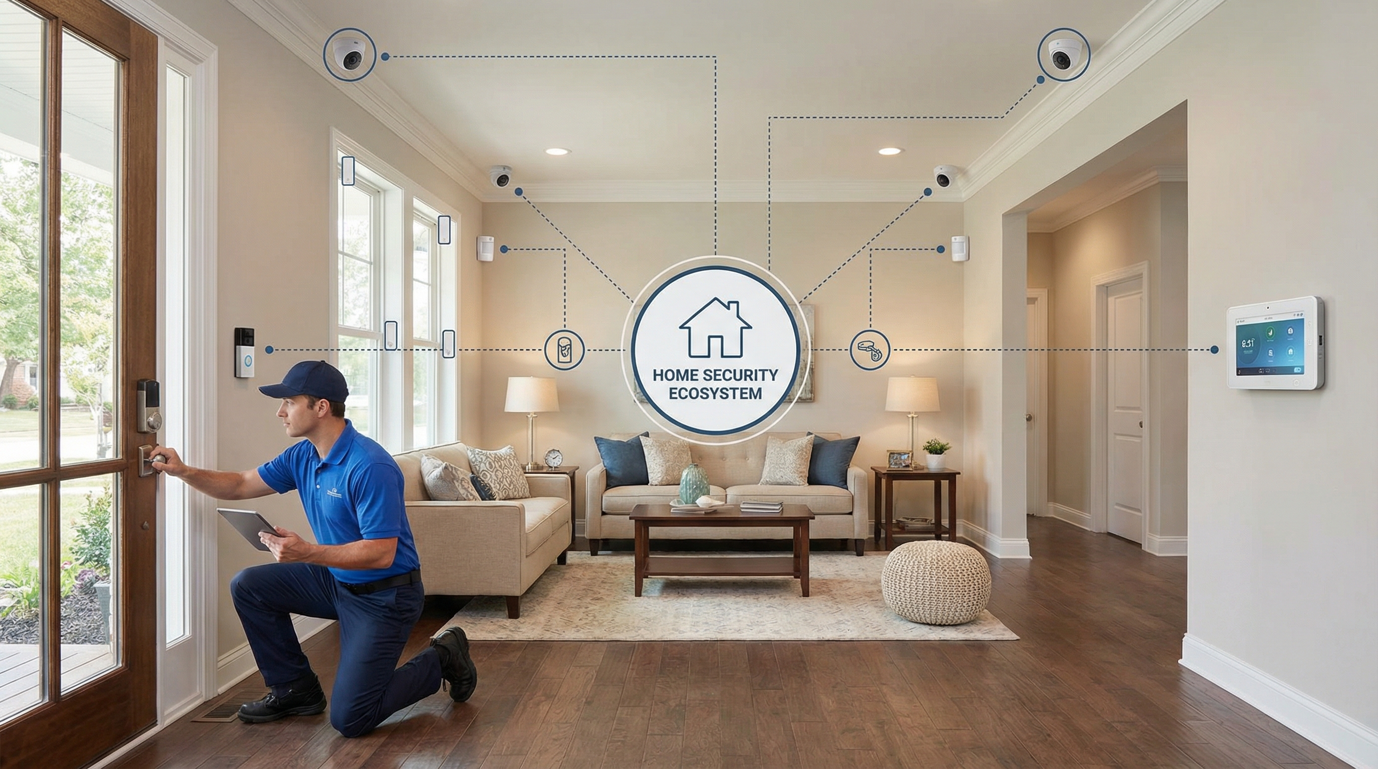 家居安防各种自动化场景一体化解决方案