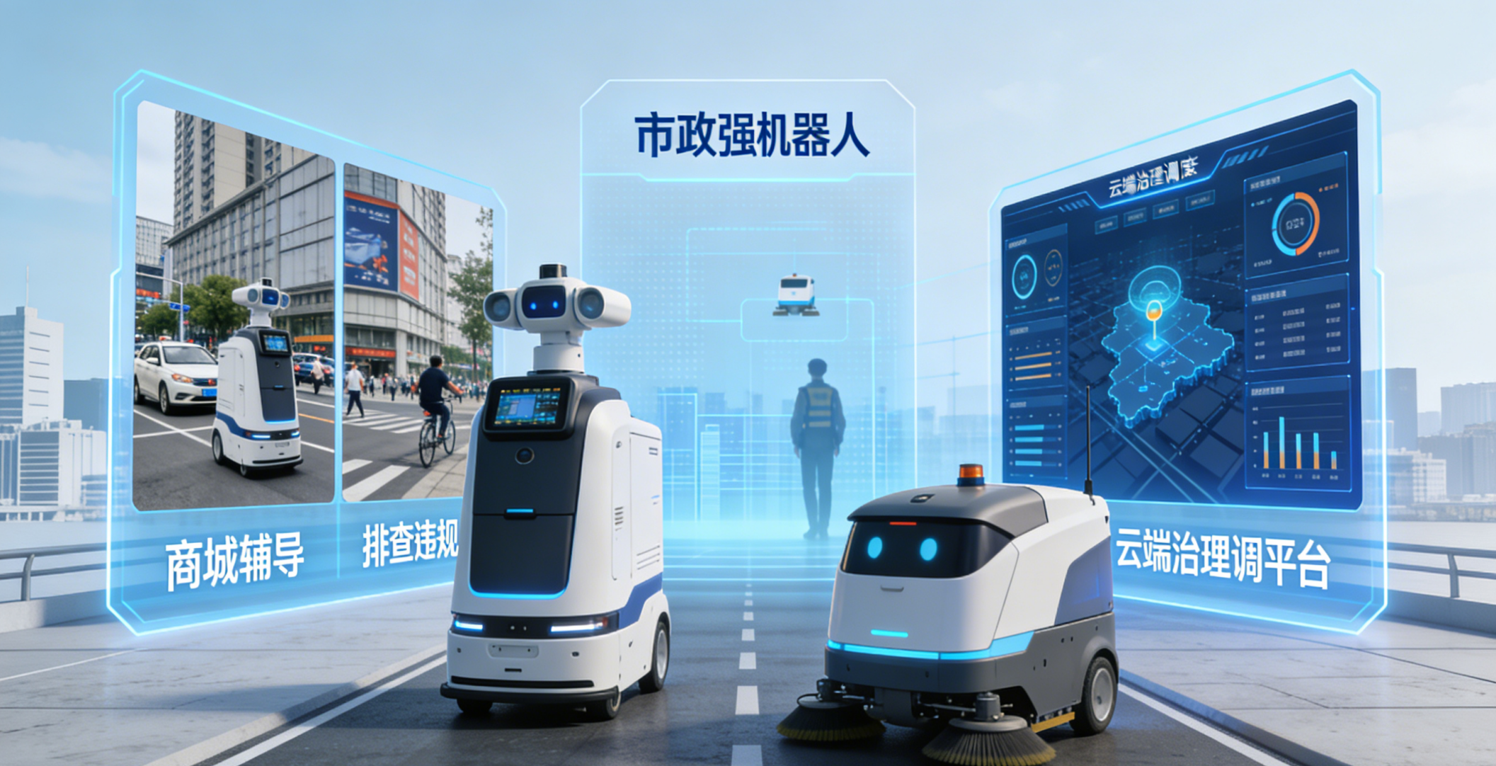 智城管家・慧治通 机器人城市治理一体化解决方案