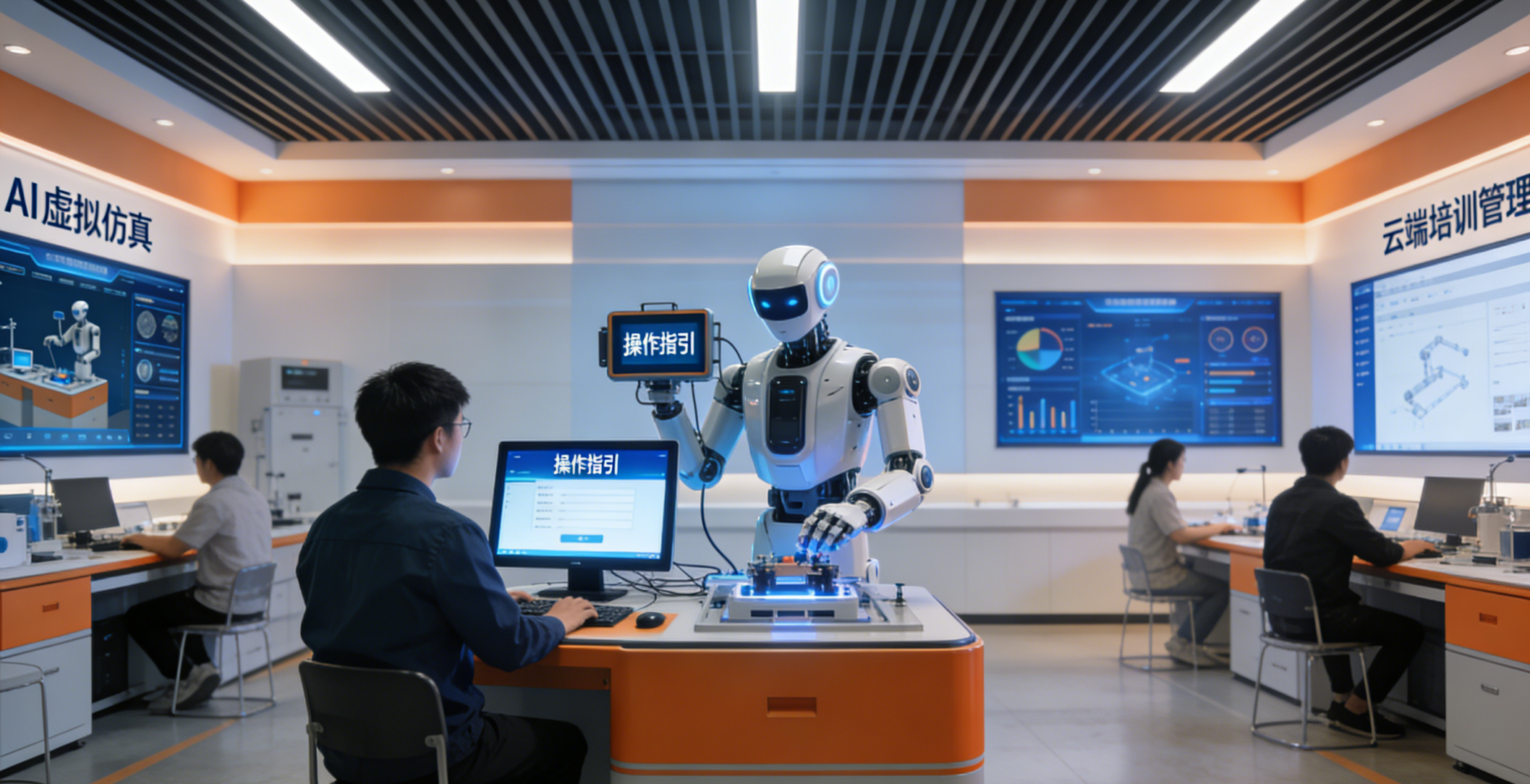 智培赋能・精技通 机器人职业培训一体化解决方案